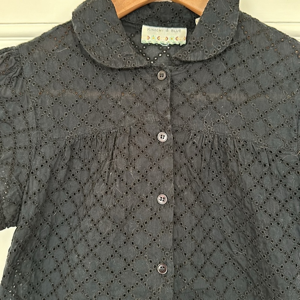 Kimchi Blue Anthropologie eyelet blouse - Picture 3 of 3